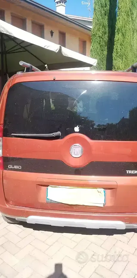 Usata Fiat Qubo Trekking 2012 Arancione Monovolume