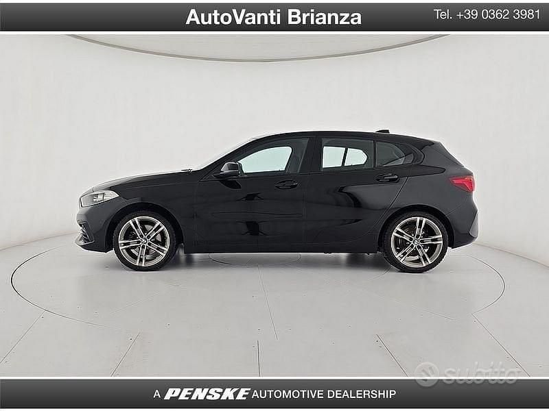 Usata BMW 116 Advantage 109 CV (80 kW) 2021 Nero Utilitaria