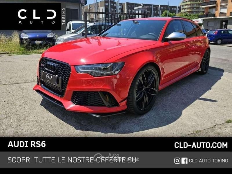 Rosso Usata 2013 Audi RS6 Station wagon | 44.900 € - Immagine 1/4