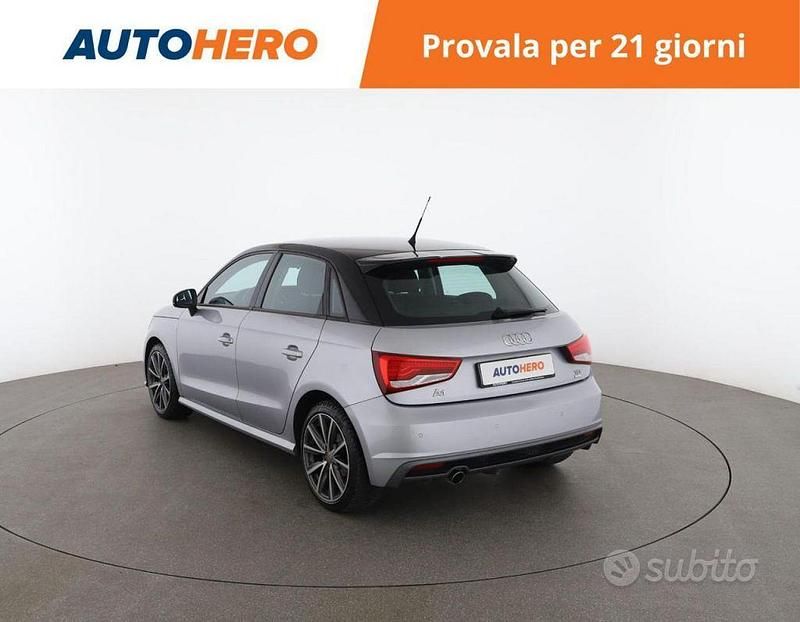 Usata Audi A1 Design 89 CV (65 kW) 2015 Grigio Utilitaria