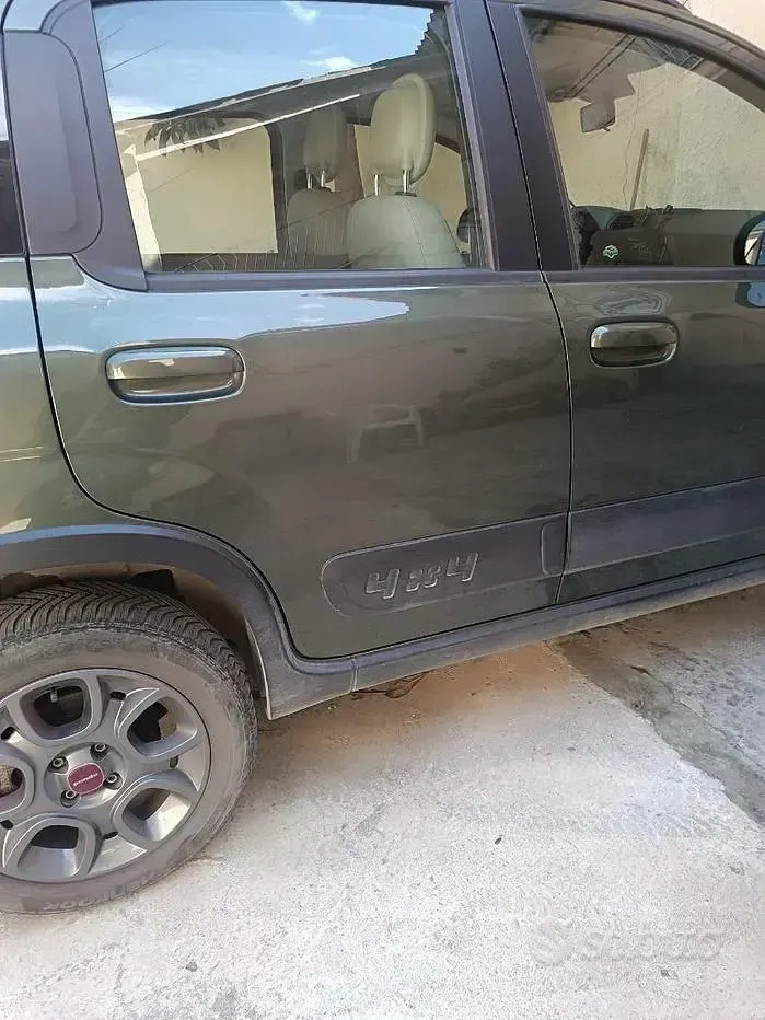 Usata Fiat Panda 4x4 75 CV (55 kW) 2014 Verde Utilitaria