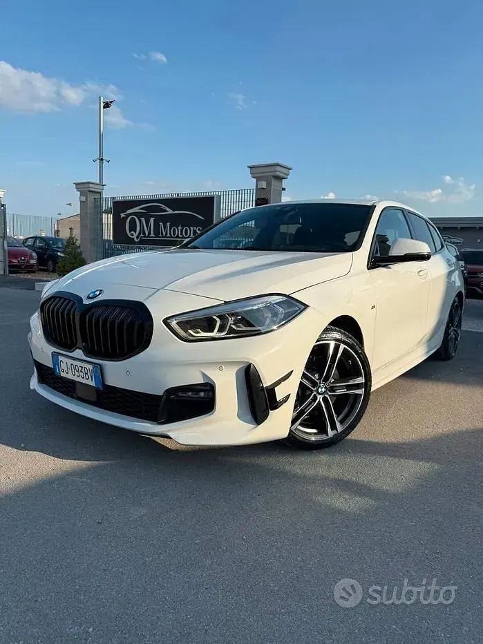 Usata BMW 118 M Sport 150 CV (110 kW) 2022 Bianco Utilitaria