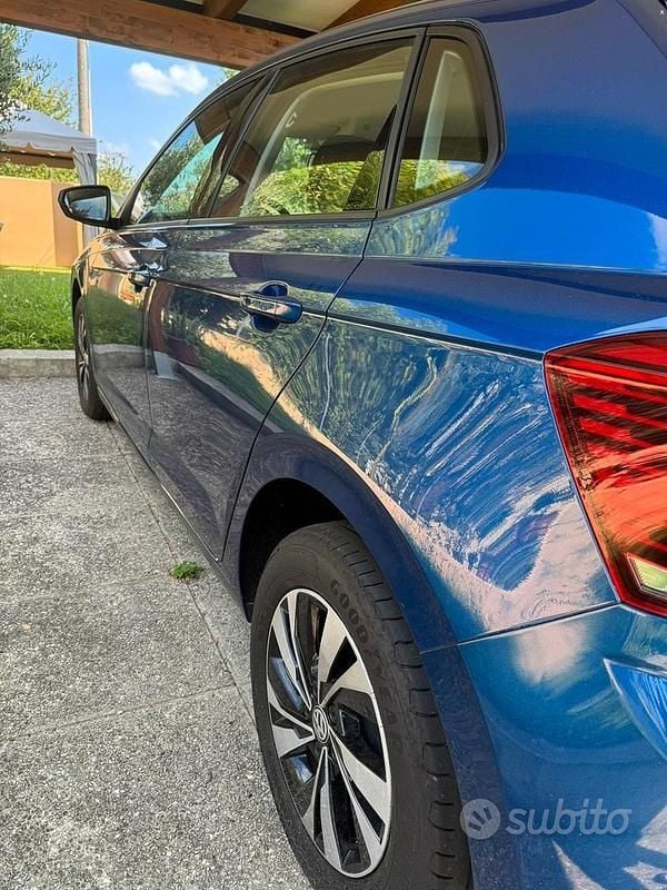 Usata VW Polo 2019 Blu Utilitaria