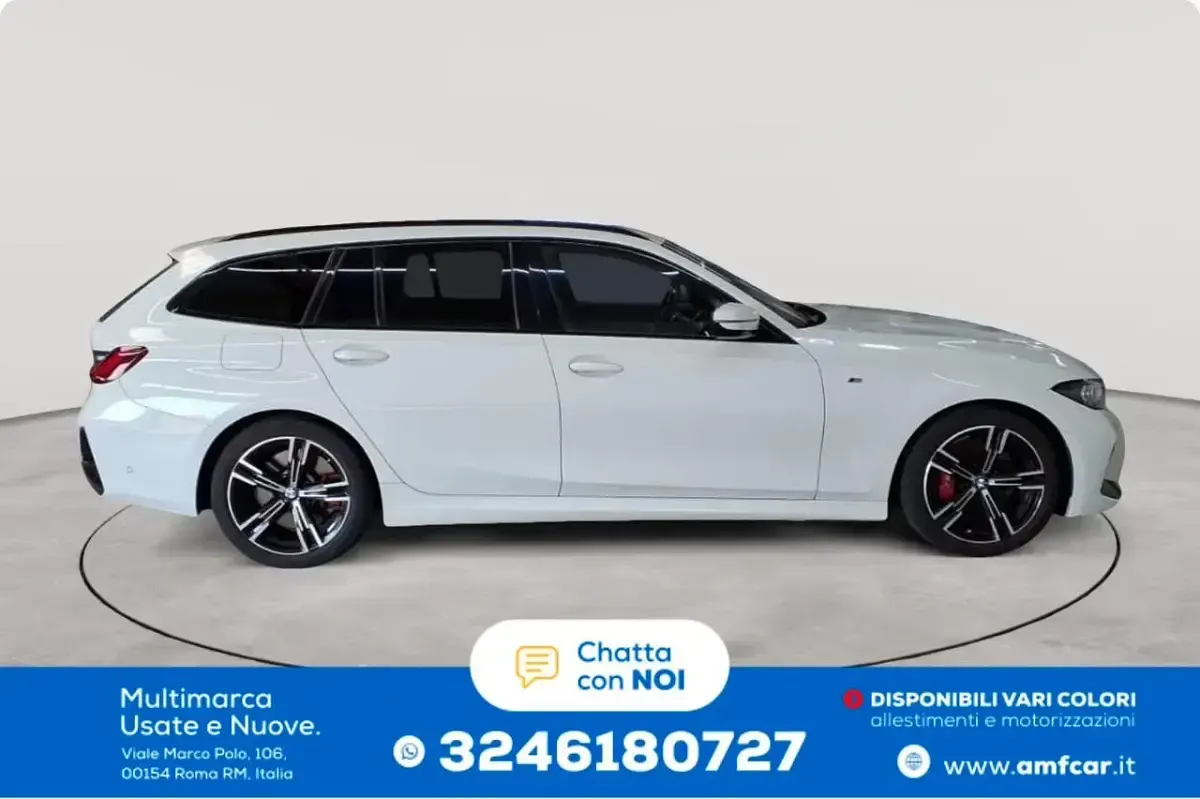 Usata BMW 318 M Sport 149 CV (109 kW) 2023 Bianco Station wagon