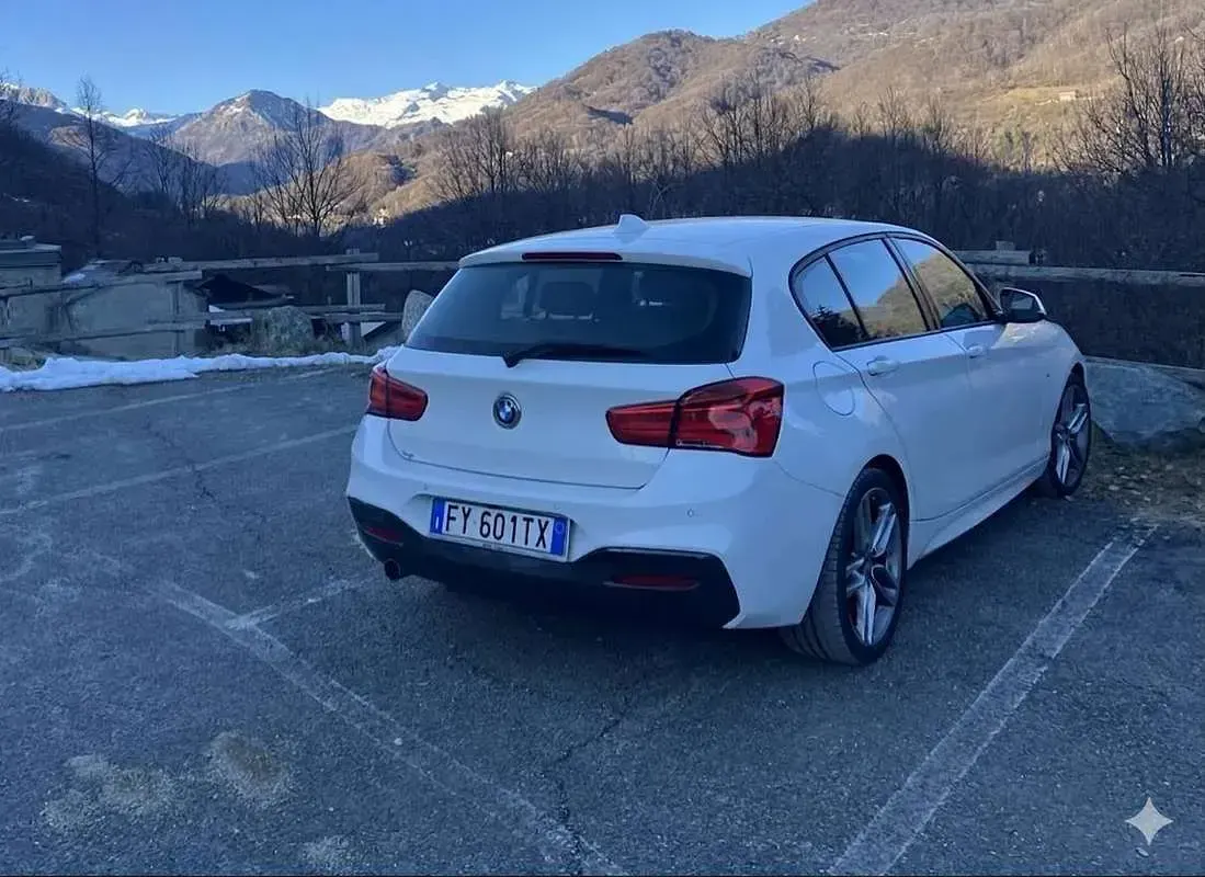 Usata BMW 118 M Sport 150 CV (110 kW) 2015 Bianco Utilitaria