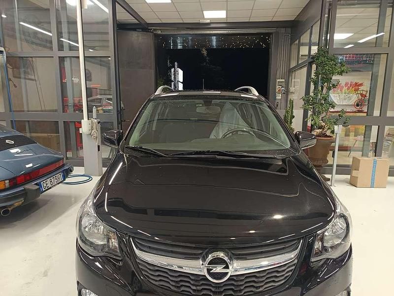 Usata Opel Karl Rocks S 73 CV (53 kW) 2018 Nero Utilitaria