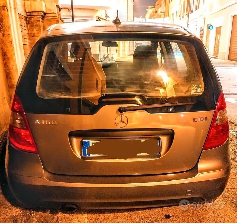 Usata Mercedes A160 2008 Grigio Berlina