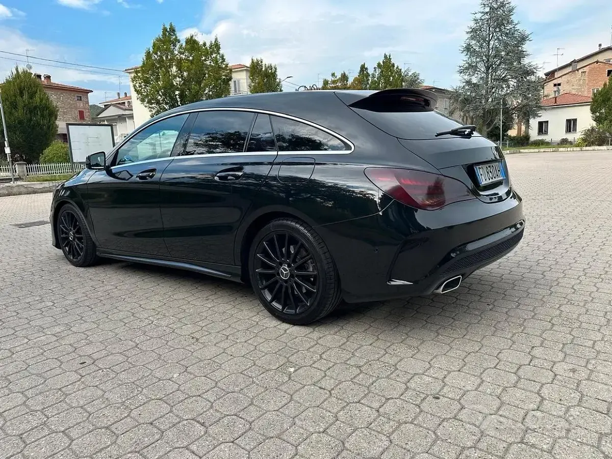 Usata Mercedes CLA220 AMG 177 CV (130 kW) 2016 Nero Coupé