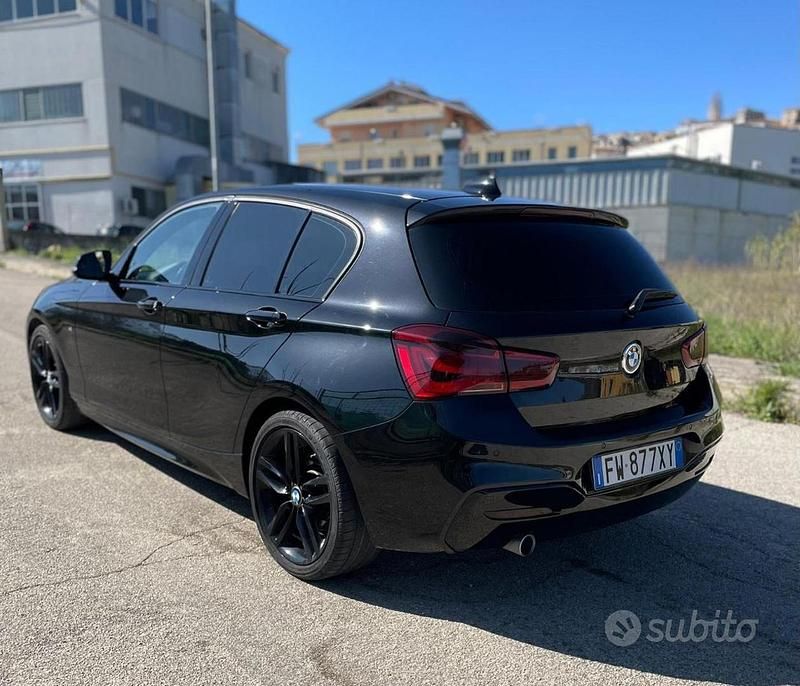 Usata BMW 116 Sport Line 116 CV (85 kW) 2019 Nero Utilitaria