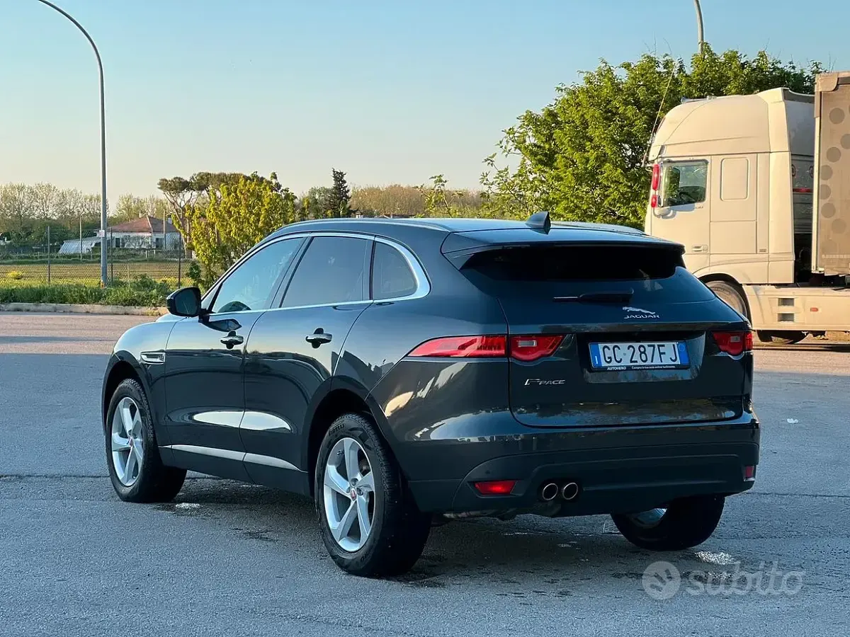 Begagnad Jaguar F-Pace 180 HK (132 kW) 2018 Svart SUV