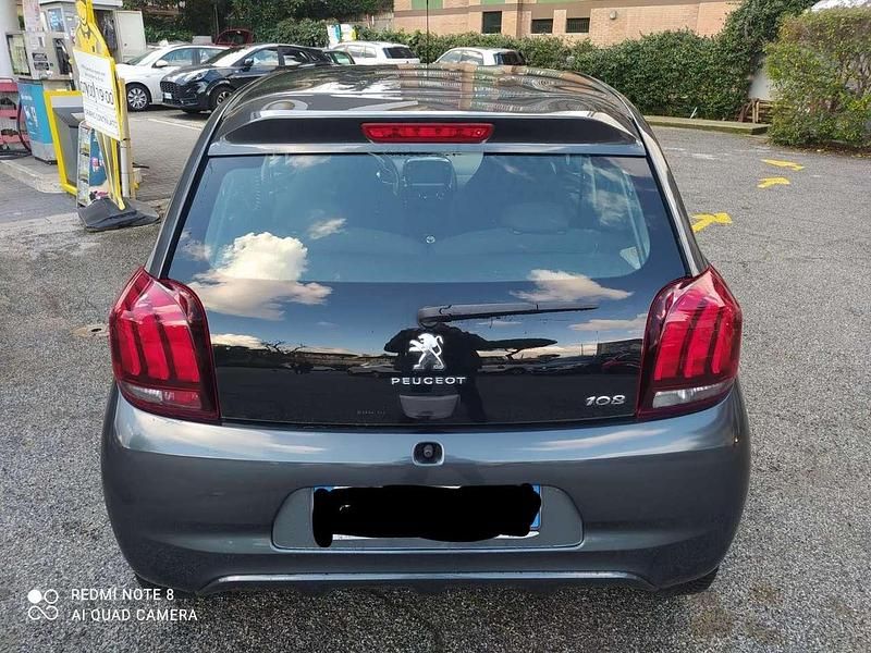 Usata Peugeot 108 Style 72 CV (52 kW) 2020 Grigio Utilitaria