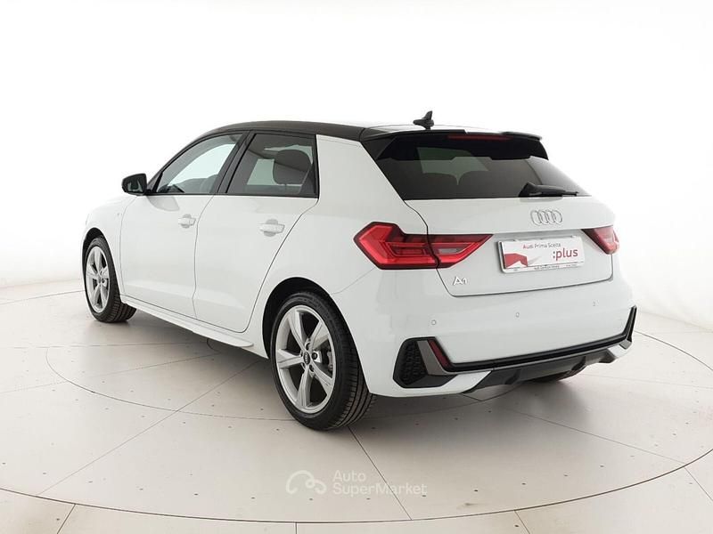 Usata Audi A1 Sportback S-Line 150 CV (110 kW) 2025 Bianco ghiaccio metallizzato nero mito metallizzato Utilitaria