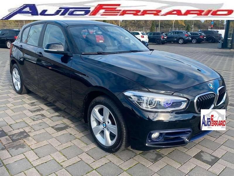 Usata BMW 120 Sport Line 184 CV (135 kW) 2017 Nero Utilitaria