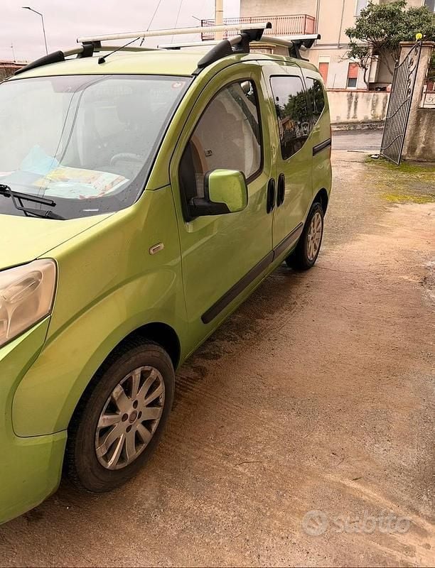 Usata Fiat Qubo Trekking 95 CV (69 kW) 2011 Verde Monovolume