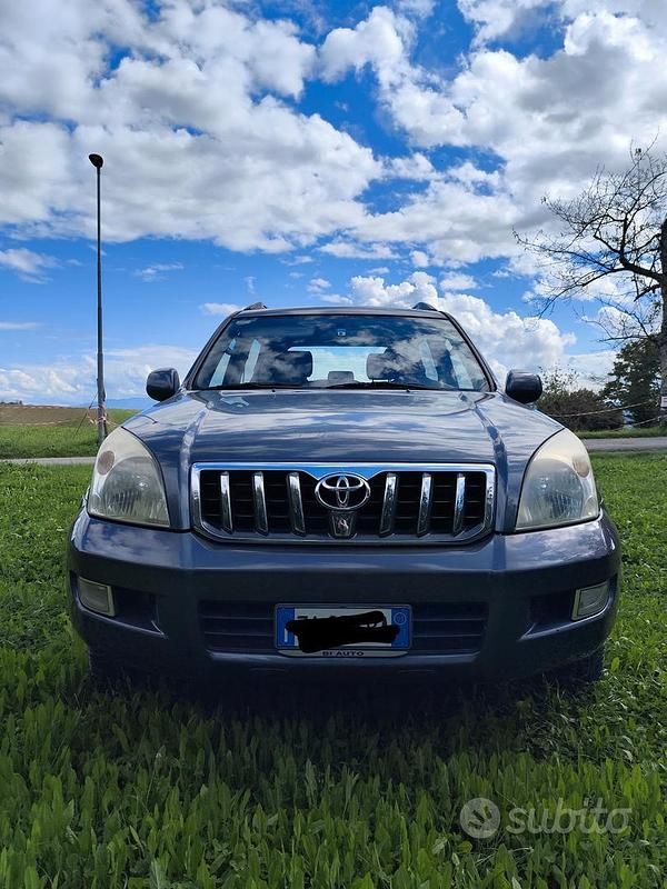 Usata Toyota Land Cruiser 163 CV (119 kW) 2003 Grigio SUV