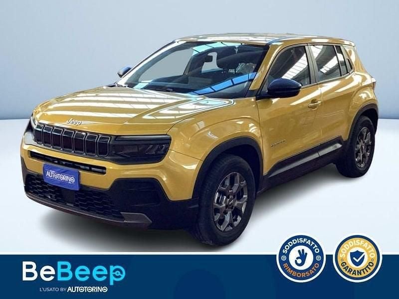 Giallo metallizzato Usata 2025 Jeep Avenger Longitude SUV | 21.200 € (Buon prezzo) - Immagine 1/3