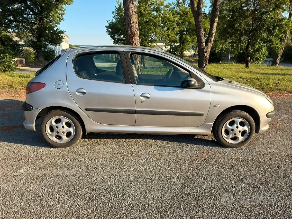 Usata Peugeot 206 75 CV (55 kW) 2004 Grigio Utilitaria