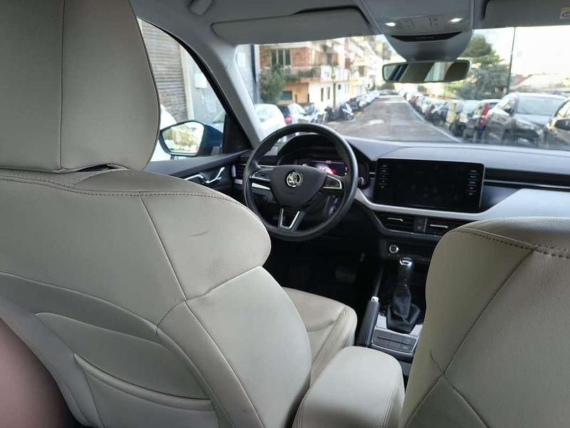 Usata Skoda Kamiq Style 150 CV (110 kW) 2020 Blu/azzurro SUV