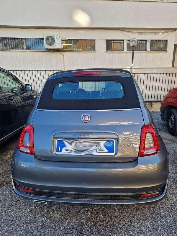 Usata Fiat 500C Sport 69 CV (50 kW) 2021 Grigio Cabrio