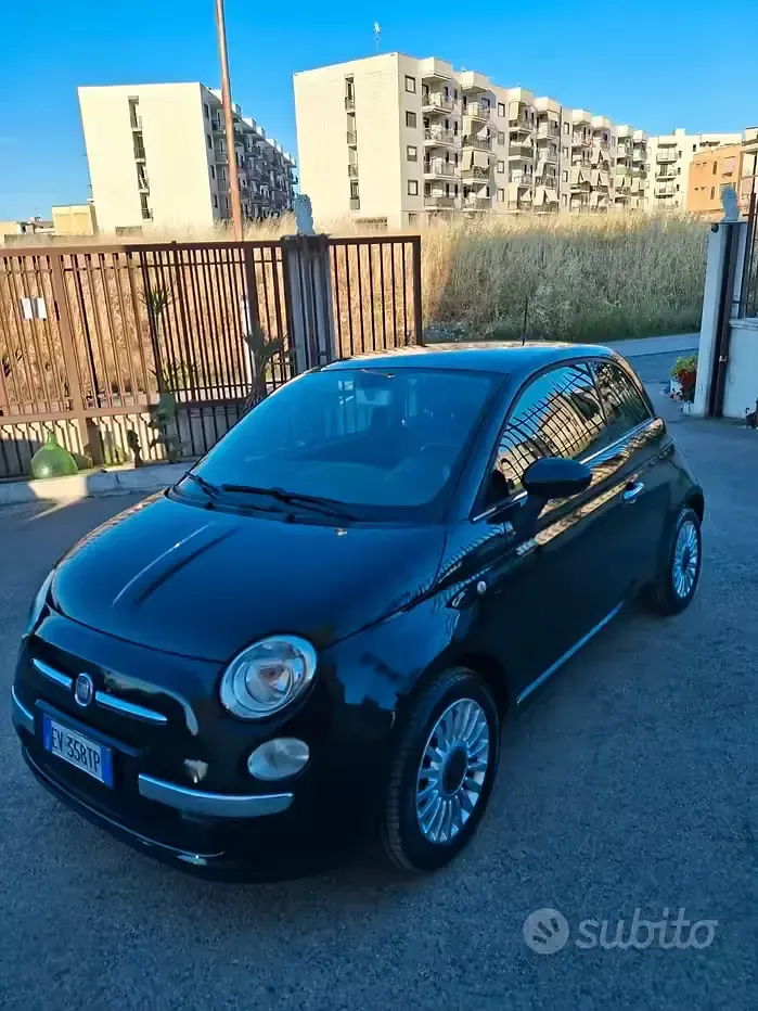 Usata Fiat 500 69 CV (50 kW) 2014 Nero Berlina
