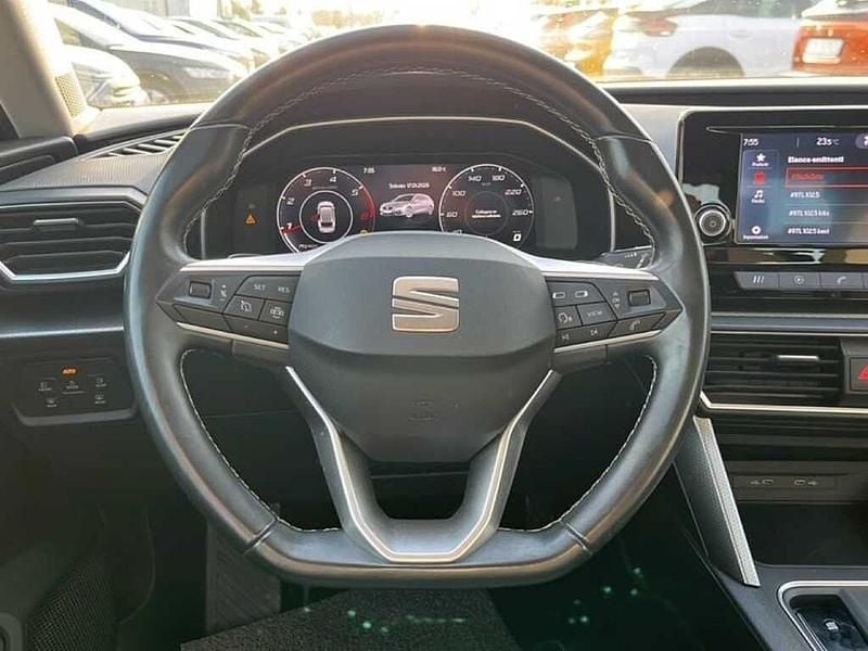 Usata Seat Leon Style 150 CV (110 kW) 2022 Grigio Berlina