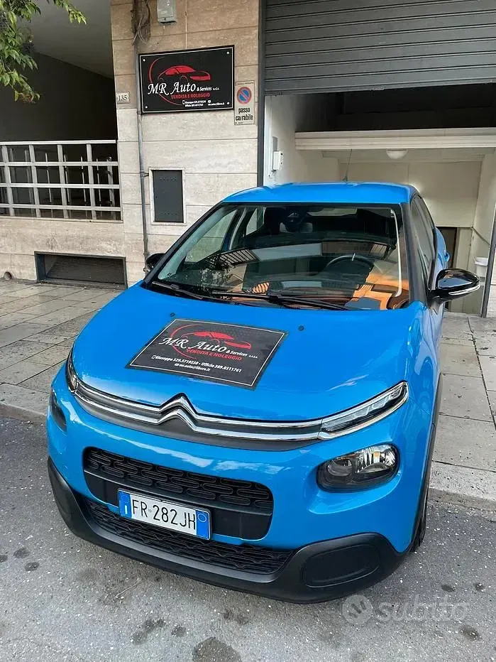 Usata Citroën C3 Feel 68 CV (50 kW) 2019 Bluazzurro Utilitaria