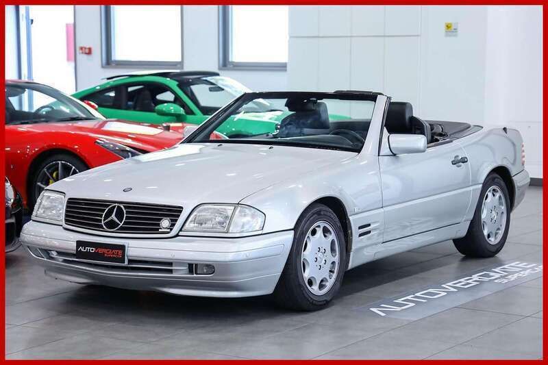 Argento Usata 1997 Mercedes SL320 Cabrio | 24.500 € (Molto cara) - Immagine 1/4
