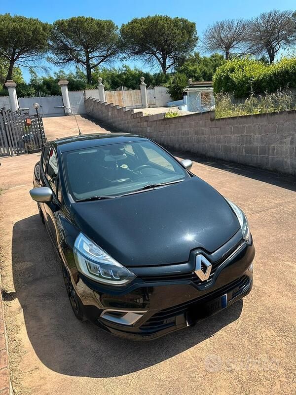 Usata Renault Clio IV GT-Line 120 CV (88 kW) 2019 Nero Utilitaria