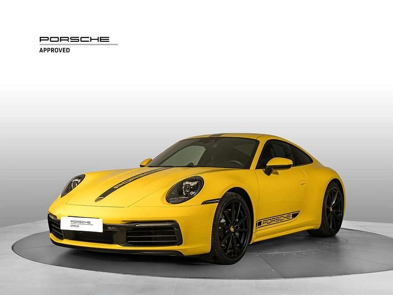 Giallo racing Usata 2020 Porsche 992 Coupé | 107.980 € (Buon prezzo) - Immagine 1/4