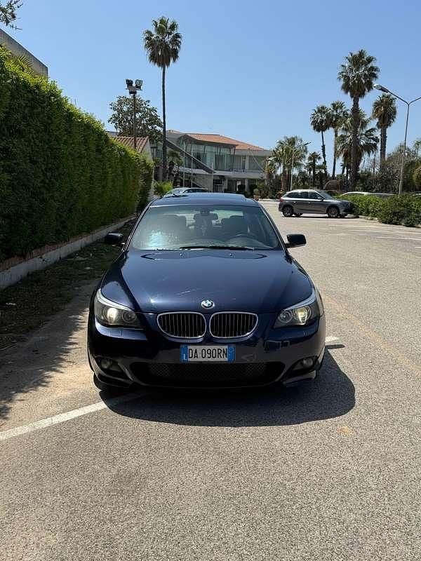 Usata BMW 525 Efficient Dynamics 177 CV (130 kW) 2006 Blu/azzurro Berlina