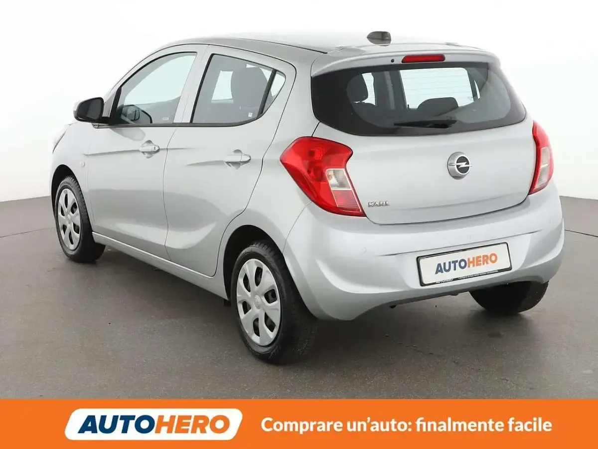 Usata Opel Karl 75 CV (55 kW) 2018 Argento Utilitaria