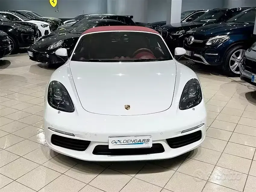 Usata Porsche Boxster 350 CV (257 kW) 2016 Bianco Cabrio