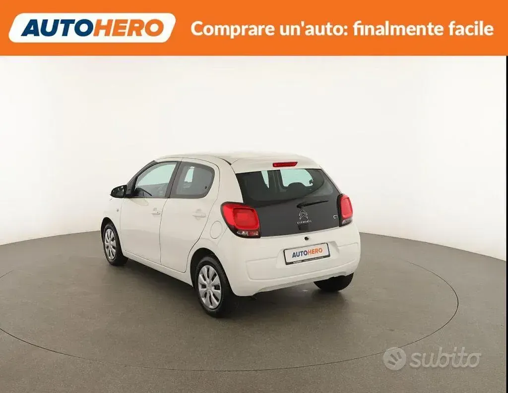 Usata Citroën C1 Feel 70 CV (51 kW) 2015 Bianco Utilitaria