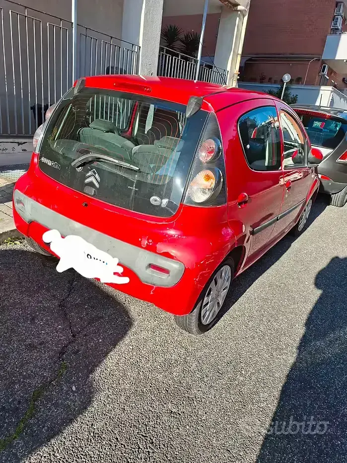 Usata Citroën C1 54 CV (39 kW) 2008 Rosso Utilitaria