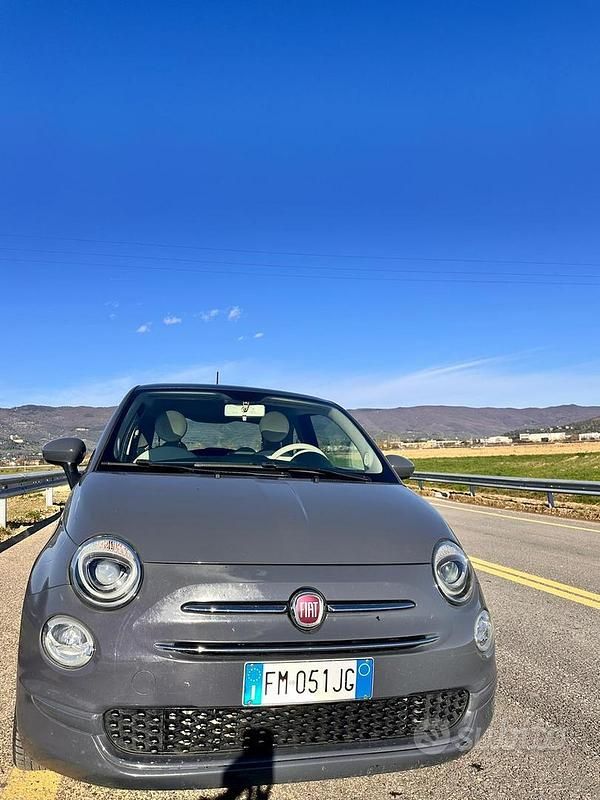 Usata Fiat 500 95 CV (69 kW) 2018 Grigio Utilitaria