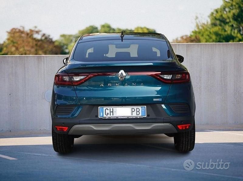 Usata Renault Arkana Intens 145 CV (106 kW) 2021 Verde SUV