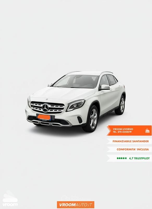Usata Mercedes GLA200 Premium 136 CV (100 kW) 2017 Bianco SUV