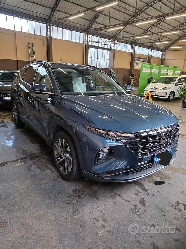 Usata Hyundai Tucson 116 CV (85 kW) 2022 Blu SUV