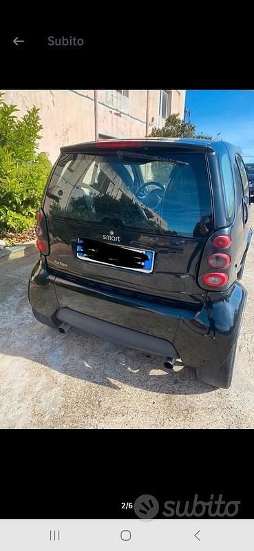 Usata Smart ForTwo Coupé 2006 Nero Coupé