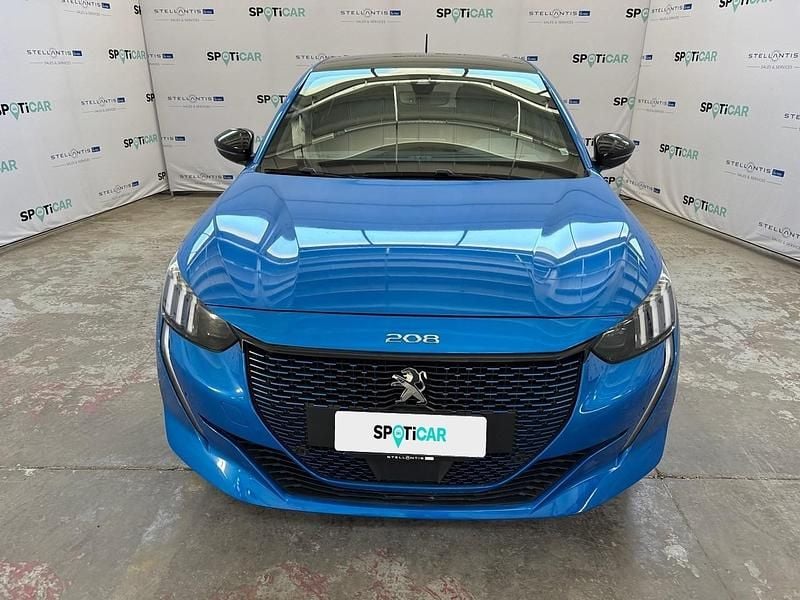 Second-hand Peugeot e-208 GT-line 100 kW (136 CP) 2021 Albastru Hatchback