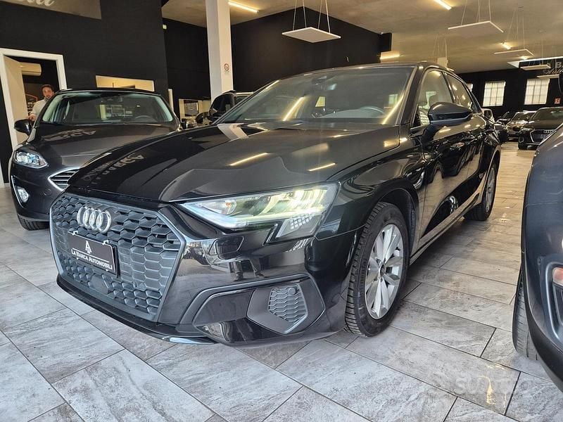 Usata Audi A3 Advanced 150 CV (110 kW) 2022 Nero Berlina