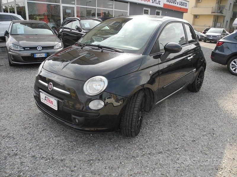 Usata Fiat 500 Sport 75 CV (55 kW) 2008 Nero Utilitaria