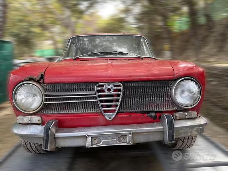 Usata Alfa Romeo Giulia 1300 1960 Rosso Berlina