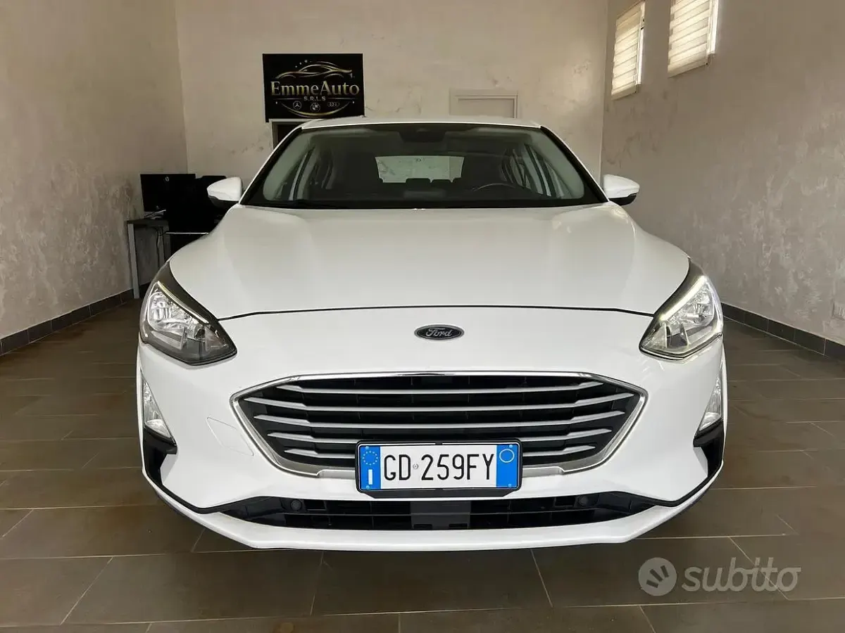Usata Ford Focus Business Edition 95 CV (69 kW) 2020 Bianco Berlina