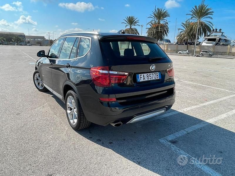 Usata BMW X3 xLine 190 CV (139 kW) 2015 Nero SUV