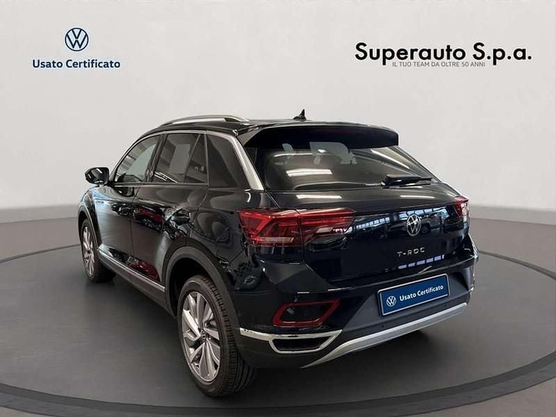 Usata VW T-Roc Style 116 CV (85 kW) 2024 Nero SUV