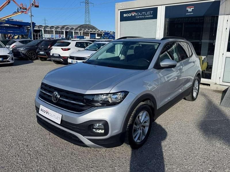 Usata VW T-Cross Advance 95 CV (69 kW) 2019 Silver met SUV