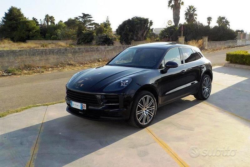 Usata Porsche Macan 245 CV (180 kW) 2020 Nero SUV