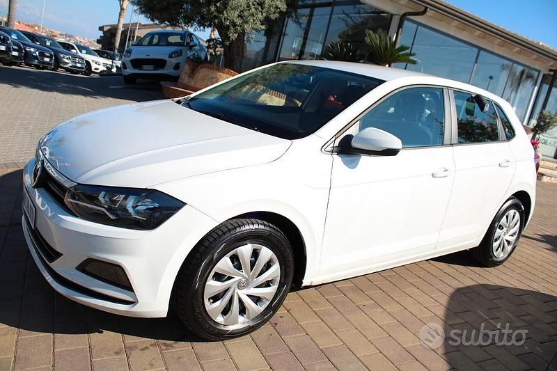 Usata VW Polo Trendline 80 CV (58 kW) 2019 Bianco Berlina