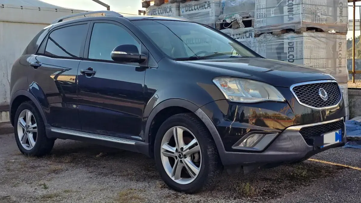 Usata SsangYong Korando 175 CV (128 kW) 2011 Nero SUV
